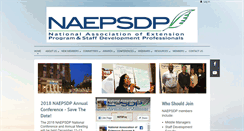 Desktop Screenshot of naepsdp.org